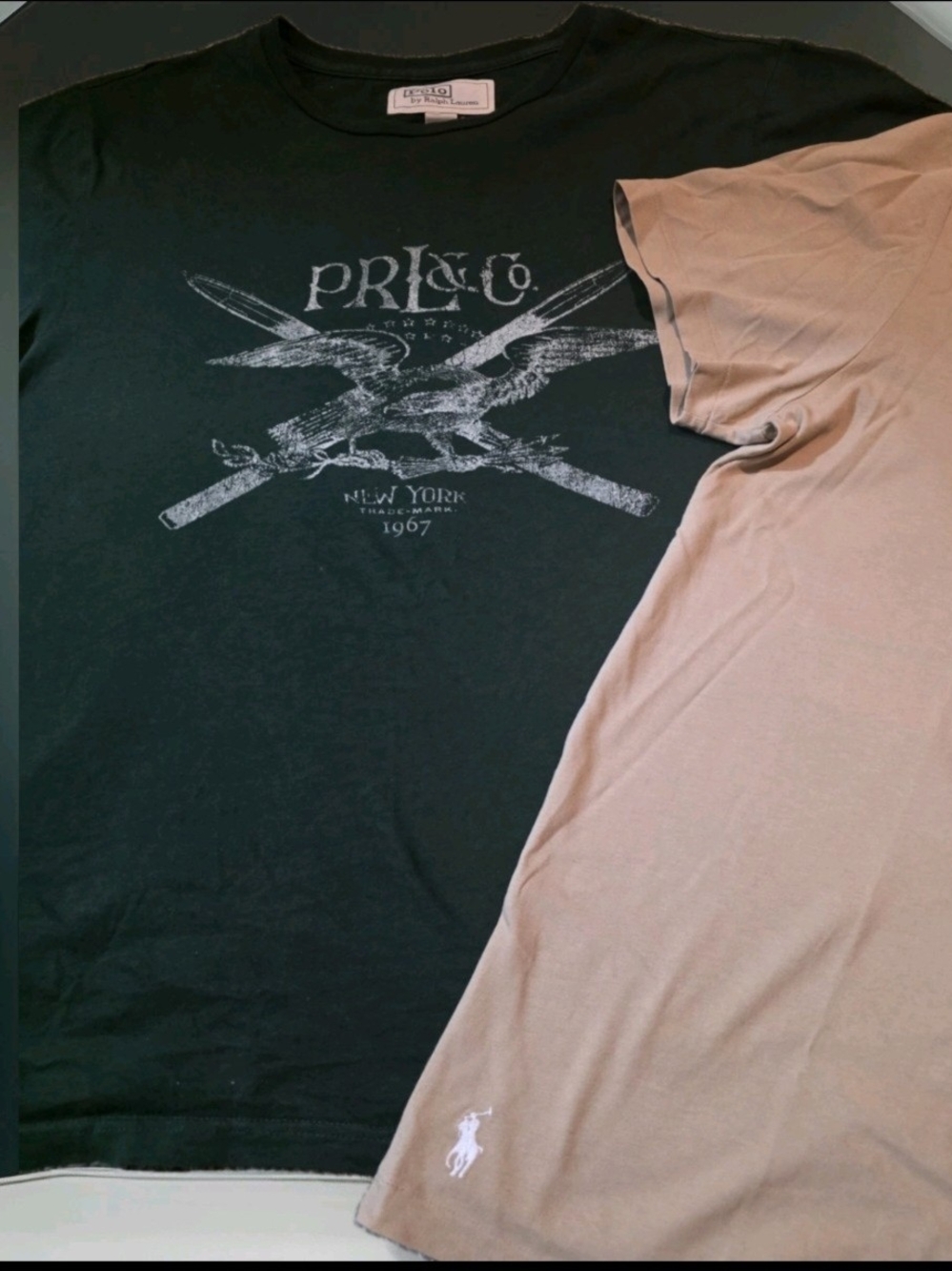 Polo by Ralph Lauren Tan Short Sleeve Crewneck Tee with Script Logo - Picture 8 of 8